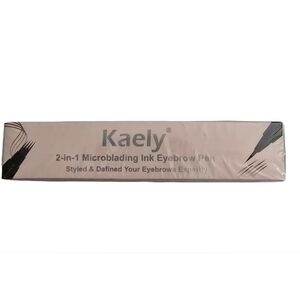 Kaely 2-in-1 Microblading Ink Eyebrow Pen- Brown